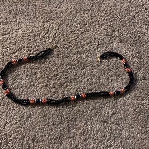 Beautiful beaded clasp necklace used 1-2 times